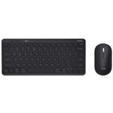 Trust Lyra toetsenbord Inclusief muis Bluetooth QWERTY Spaans Zwart
