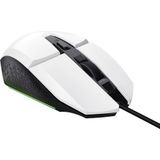 Trust - GXT 109W Felox - Gaming Muis - Wit - Bedraad
