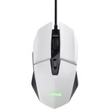 Trust - GXT 109W Felox - Gaming Muis - Wit - Bedraad