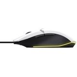 Trust - GXT 109W Felox - Gaming Muis - Wit - Bedraad