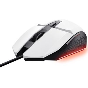 Trust - GXT 109W Felox - Gaming Muis - Wit - Bedraad