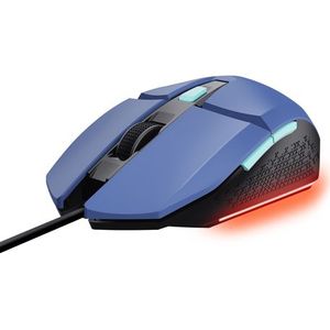 Trust - GXT109B FELOX - Gaming-muis - Blauw - Kabelgebonden - Optisch