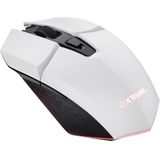 Trust GXT 110W Felox - Draadloze Gaming Muis - 4800 DPI - Verlichting - Wit