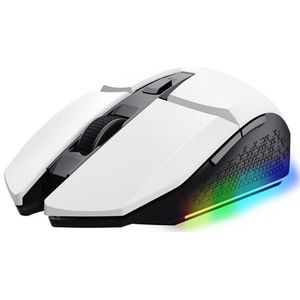Trust GXT 110W Felox - Draadloze Gaming Muis - Wit - 4800 DPI