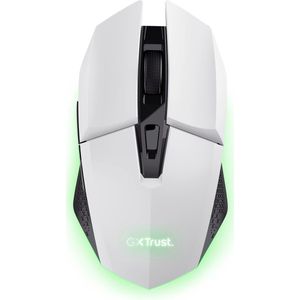 Trust GXT 110W Felox - Draadloze Gaming Muis - 4800 DPI - Verlichting - Wit