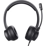 Trust Ayda - USB Headset met Microfoon voor PC - Noise Canceling Microfoon - Zwart