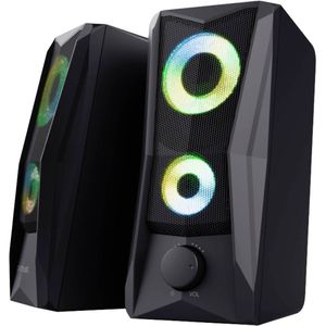 Trust GXT 606 Javv - Speakerset 2.0 - RGB verlichting - Zwart