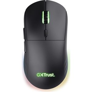 Trust GXT 927 Redex+ - Draadloze Gaming Muis - RGB Verlichting - 25600 DPI - Zwart