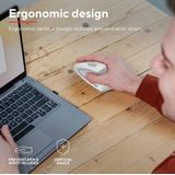 Trust Verto - Draadloze Muis - Ergonomisch - Rechtshandig - Wit