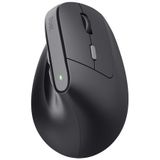 Trust - Bayo II - Draadloze Ergonomische Muis - Zwart - Gerecycled Plastic