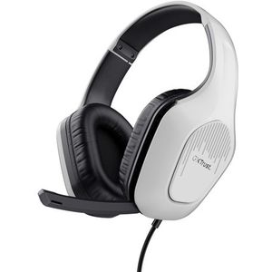 Trust GXT 415W Zirox - Bedrade Gaming Headset - Wit
