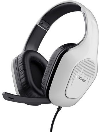 Trust GXT 415W Zirox - Bedrade Gaming Headset - Wit