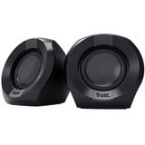 Trust Polo luidspreker set 4 W Universeel Zwart 2.0 kanalen 1-weg