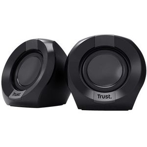 Trust Polo luidspreker set 4 W Universeel Zwart 2.0 kanalen 1-weg