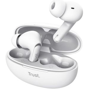 Trust Yavi True Wireless Bluetooth Oordoppen Wit