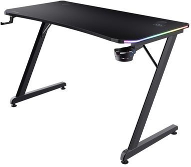 Trust GXT709 Luminus RGB Game Bureau Zwart