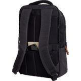 Trust Lisboa Laptop Rucksack Herren 16 Zoll, Reiserucksack 23 Liter mit Trolley-Gurt, Backpack aus Recycelten PET-Flaschen, Handgepäck Rücksack Damen Schule Arbeit Reisen Business - Schwarz
