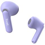 Trust Yavi Headset True Wireless Stereo (TWS) In-ear Oproepen/muziek USB Type-C Bluetooth Paars