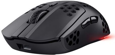 Trust GXT929 Helox - Draadloze Gaming Muis - Zwart - RGB Verlichting - 4800 DPI