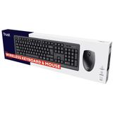 Trust - PRIMO WIRELESS DESKSET - Desktop Accessoire - Zwart