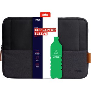 Trust Lisboa Laptophoes van 13.3 inch - Laptop sleeve Zwart