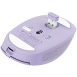 Trust Ozaa Compact - Oplaadbare draadloze muis - USB & Bluetooth - Stil - Paars