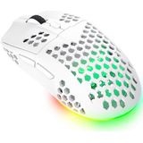 Trust GXT929W Helox - Draadloze Gaming Muis - Wit - RGB Verlichting - 4800 DPI