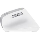 Trust Bayo V2 - Draadloze Ergonomische Muis - Oplaadbaar - Verticaal - Wit