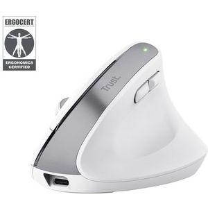 Bayo - Ergonomische Draadloze Muis - Zwart - Gerecycled Kunststof