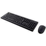 Trust - 25433 - Toetsenbord en Muis - Zwart - Wireless - QWERTY Spaans