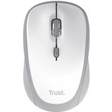 Trust - Yvi+ Multi - Draadloze Muis - Wit - Bluetooth & USB ontvanger