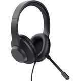 Trust - Ayda Max - Headset - Zwart - USB - Flexibele Microfoon