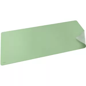 MAIDERN 100 x 40 cm kurk en lederen bureauonderlegger, grote XXL mat, volledige muismat, omkeerbare beschermer voor gaming, thuiskantoor (bruin