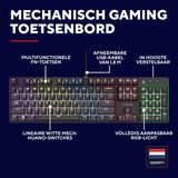 Trust - GXT 871 Zora - Mechanisch Toetsenbord - Full RGB - Zwart