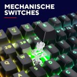 Trust - GXT 871 Zora - Mechanisch Toetsenbord - Full RGB - Zwart