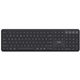 Trust - Vaiya - Draadloos Toetsenbord - Zwart - Multidevice USB-Ontvanger & Bluetooth