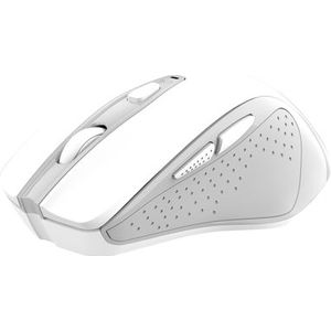 Trust - Nito Silent - Draadloze Muis - Wit - 10 Meter Bereik - Stille Knoppen