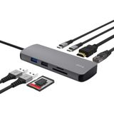 Hub - Trust Dalyx 8-IN-1 - Adapter - Aluminium - USB-C
