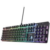 Trust - GXT 871 Zora - Toetsenbord - Zwart - Mechanisch Gamingtoetsenbord