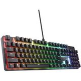 Trust - GXT 871 Zora - Mechanisch Toetsenbord - Zwart - Bedraad