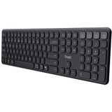 Trust - Vaiya - Draadloos Toetsenbord - Azerty - Multi-device, 2,4 GHz en Bluetooth, Oplaadbare Batterij, 55% Gerecycled Materiaal