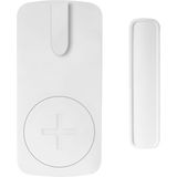 Bewegingsmelder - Wit - Kunststof - Batterij Meegeleverd