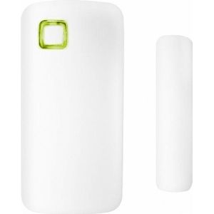 Bewegingsmelder - Wit - Kunststof - Batterij Meegeleverd