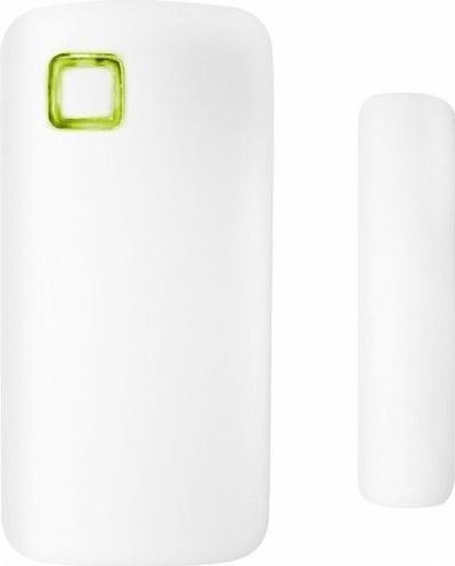 Bewegingsmelder - Wit - Kunststof - Batterij Meegeleverd