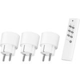 KlikAanKlikUit Startset - 3 Schakelaars Met Afstandsbediening - APC3-2300R