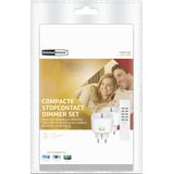 KlikAanKlikUit Startset - 2 Stopcontactdimmers met Afstandsbediening - ACC2-20R