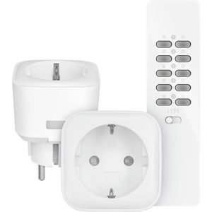 KlikAanKlikUit Startset - 2 Stopcontactdimmers met Afstandsbediening - ACC2-20R