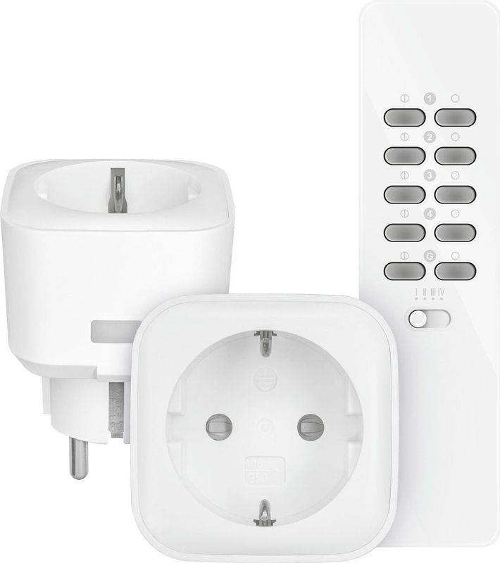 KlikAanKlikUit Startset - 2 Stopcontactdimmers met Afstandsbediening - ACC2-20R