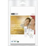 KlikAanKlikUit - Draadloze Stopcontactschakelaarset - Compact - Wit