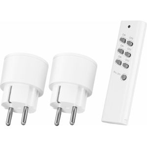 KlikAanKlikUit - APC2-2300R - Draadloze Schakelaarset - Inclusief Afstandsbediening